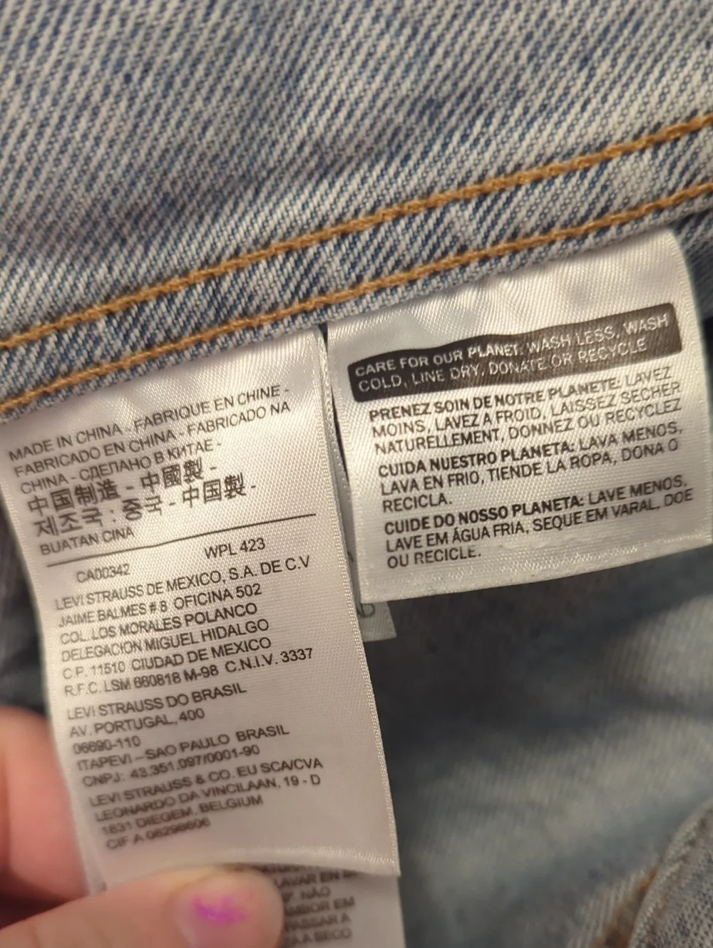 Levi's For Free People Cropped Denim Jacket